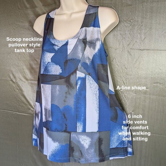 NWT 38" bust vintage SIMPLI tank top & blazer set, Boho Chic, Made in Canada - Picture 11 of 17